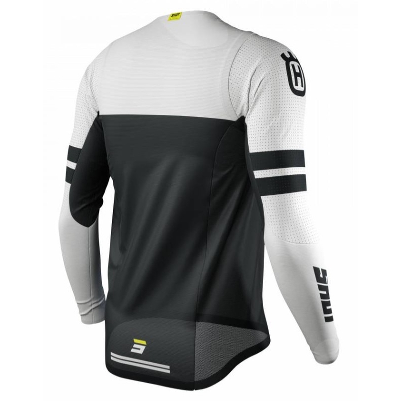 Motocross Trikot Shot Aerolite Husqvarna schwarz
