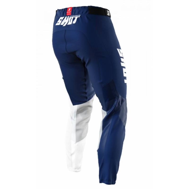 Motocross-Hose Shot Aerolite Farbverlauf Blau und Weiß
