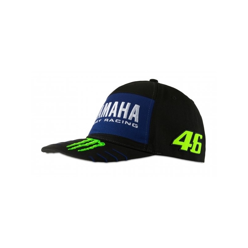 Kappe VR46 Valentino Rossi Yamaha schwarz