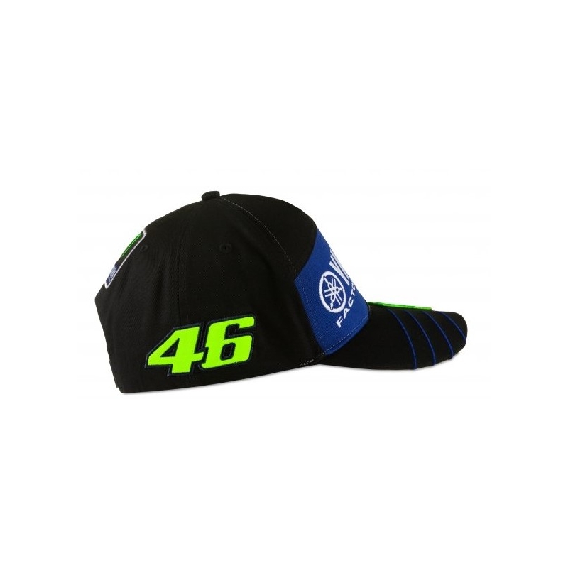 Kappe VR46 Valentino Rossi Yamaha schwarz