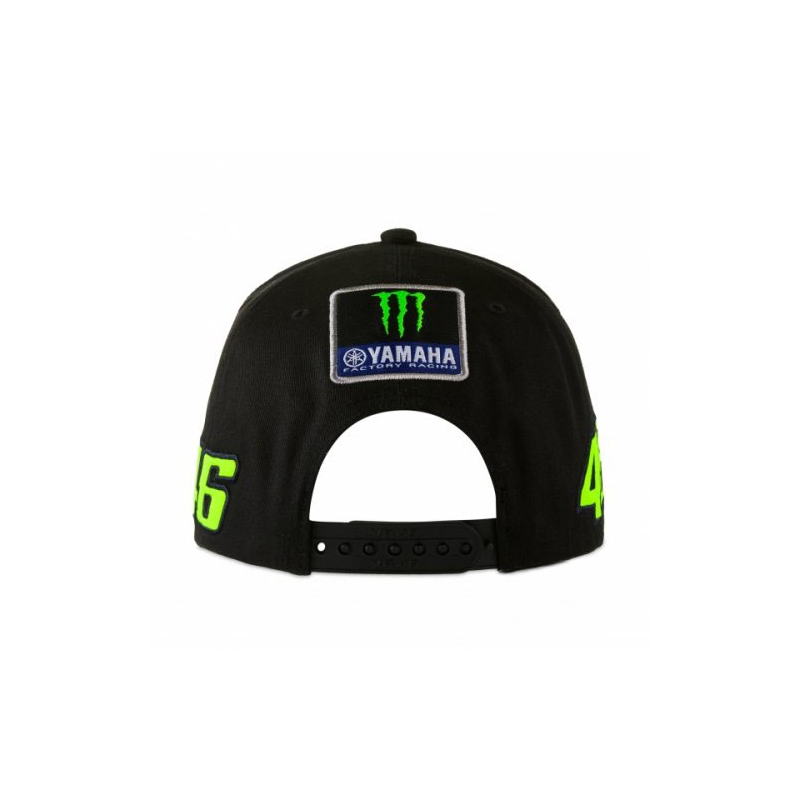 Kappe VR46 Valentino Rossi Yamaha schwarz