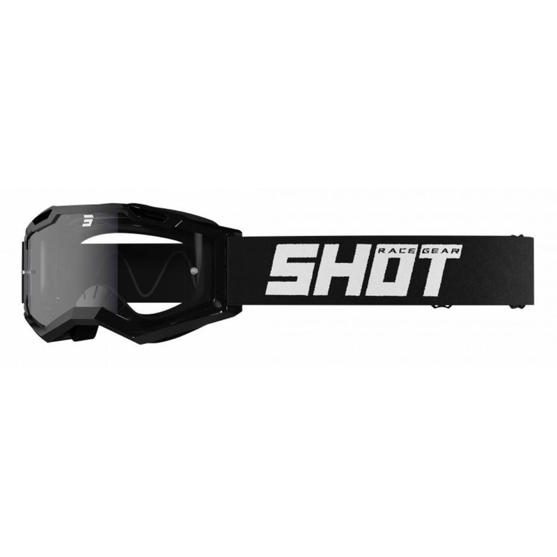 Motocross-Schutzbrille Shot Assault 2.0 Solid Enduro schwarz