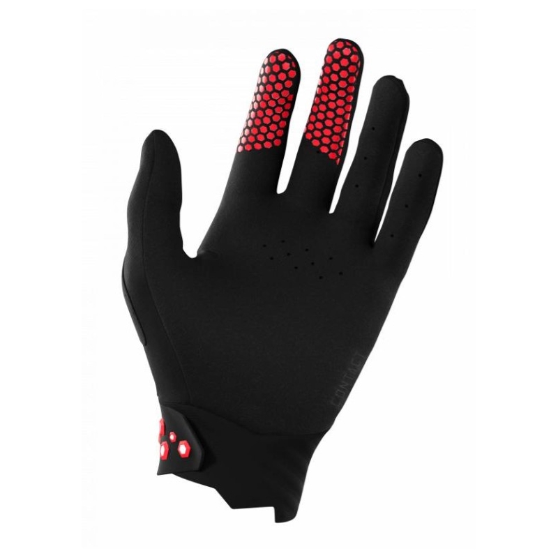 Motocross-Handschuhe Shot Contact schwarz-rot Ausverkauf