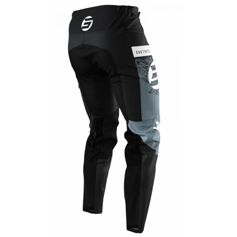 Motocross-Hose Shot Devo Roll Schwarz-Grau Ausverkauf