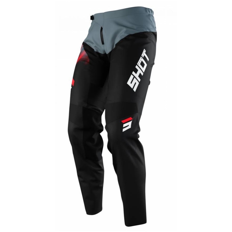 Motocross-Hose Shot Devo Versus schwarz-grau-rot sale Ausverkauf