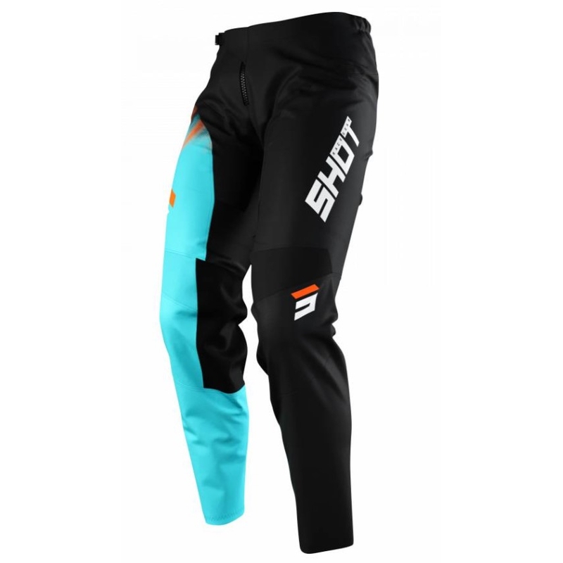 Motocross-Hose Shot Devo Versus schwarz-türkis sale Ausverkauf