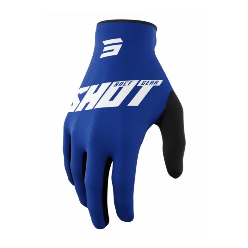 Motocross Handschuhe Shot Raw Burst Blau Ausverkauf