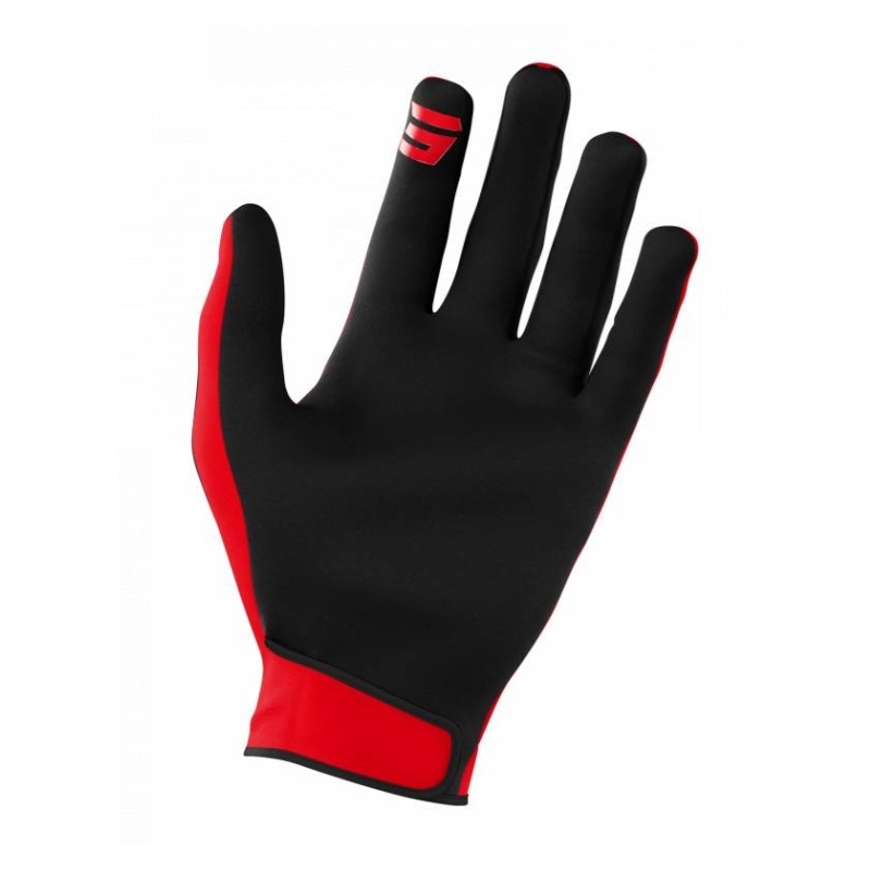 Motocross-Handschuhe Shot Raw Burst schwarz-rot Ausverkauf