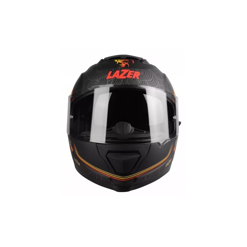 Integral Motorradhelm Lazer Rafale Evo Phoenix schwarz-grau-orange