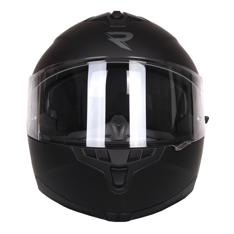Integral Motorradhelm Street Racer Magna schwarz matt