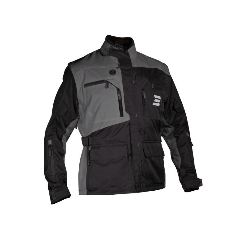 Shot Racetech Schwarz-Grau Motorradjacke