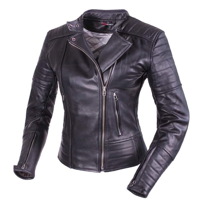 Damen Motorradjacke Tschul 655 schwarz - II. Qualität
