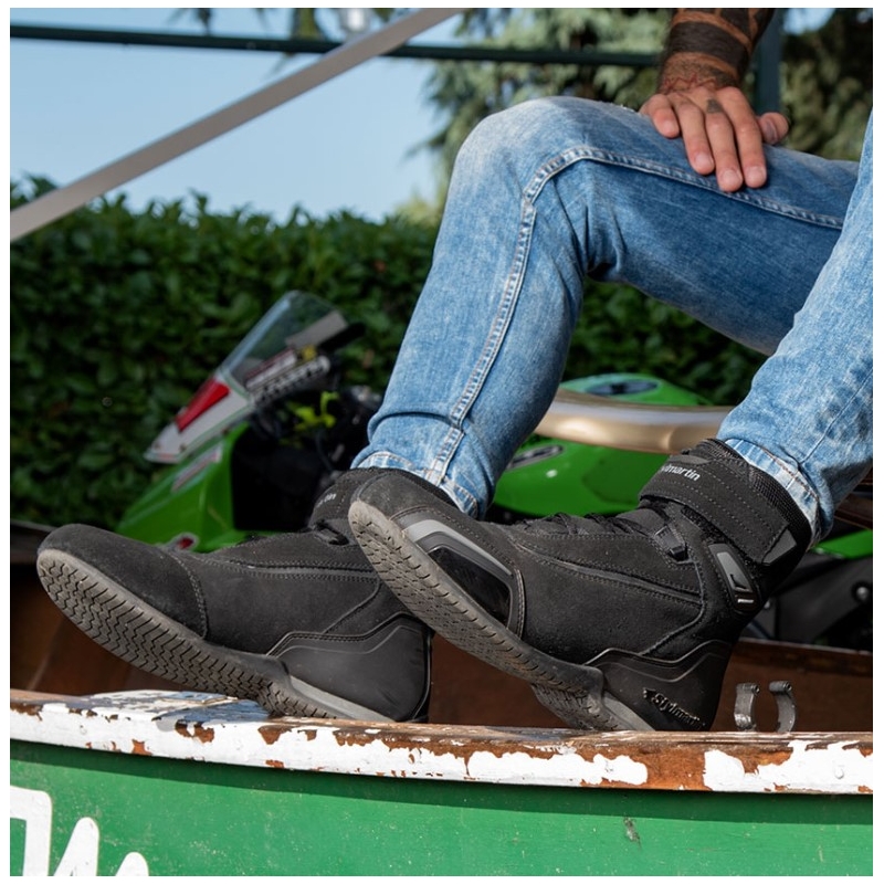 Motorradstiefel Stylmartin Velox WP schwarz - Qualität II