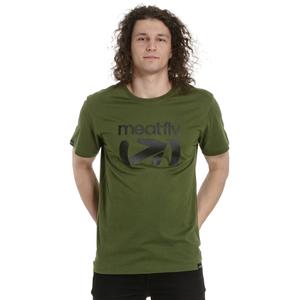 T-shirt Meatfly Podium grün