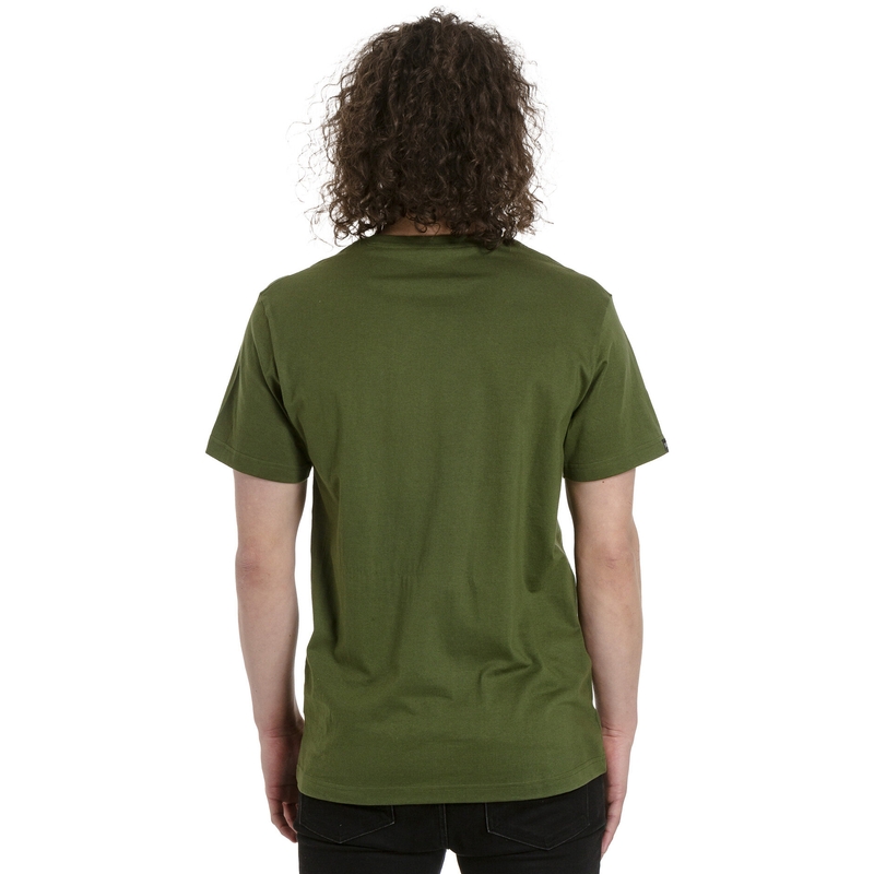 T-shirt Meatfly Podium grün Ausverkauf