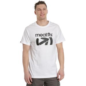 T-shirt Meatfly Podium weiß