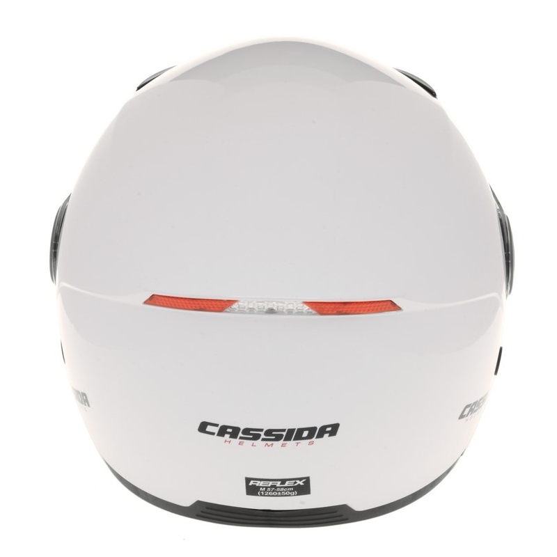 Cassida Reflex offener Motorradhelm weiß Ausverkauf