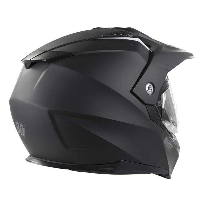 Enduro-Motorradhelm Shot Ranger Solid Black Matte Ausverkauf