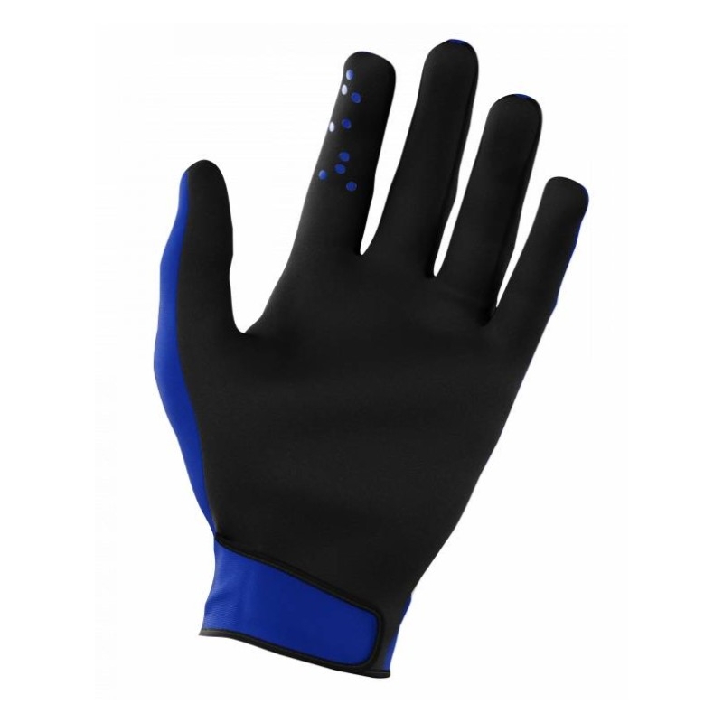 Kinder Motocross Handschuhe Shot Devo Skin weiß und blau