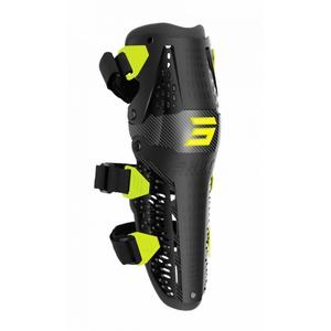 Knieschützer Shot Airflow schwarz-fluo gelb