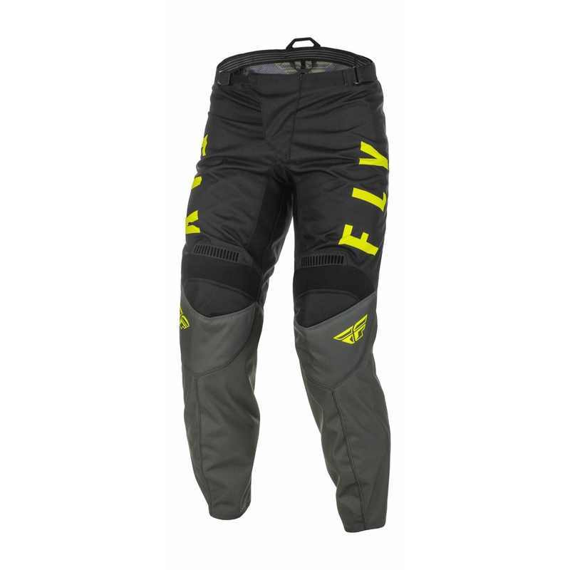 Motocross-Hose FLY Racing F-16 2022 grau-schwarz-fluo gelb