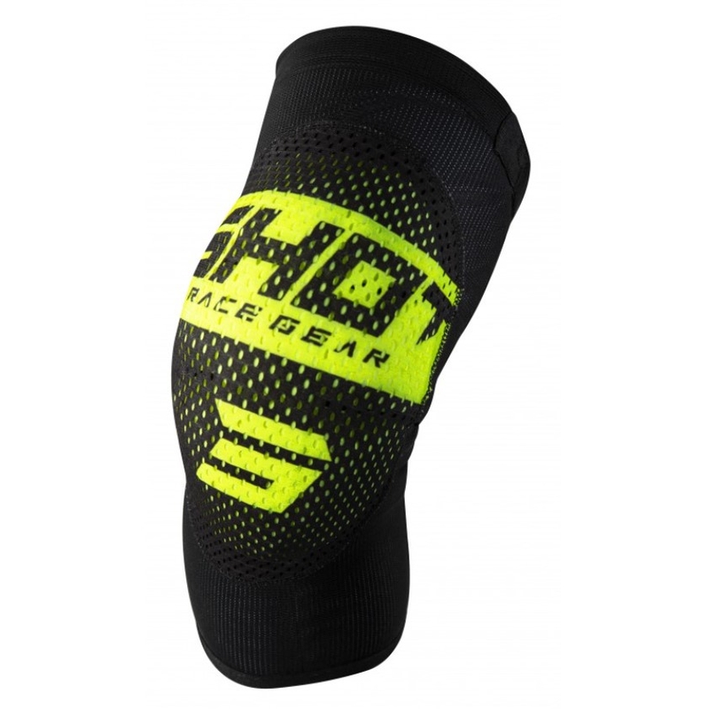 Knieschützer Shot Airlight schwarz-fluo gelb