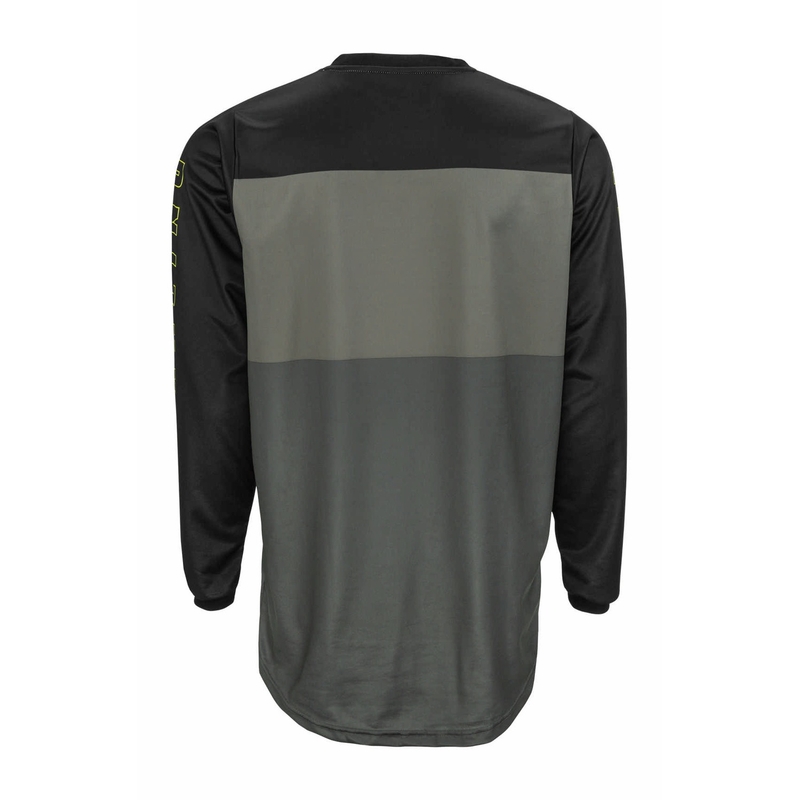 Motocross Trikot FLY Racing F-16 2022 grau-schwarz-fluo gelb