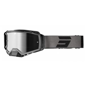 Motocross-Schutzbrille Shot Core schwarz