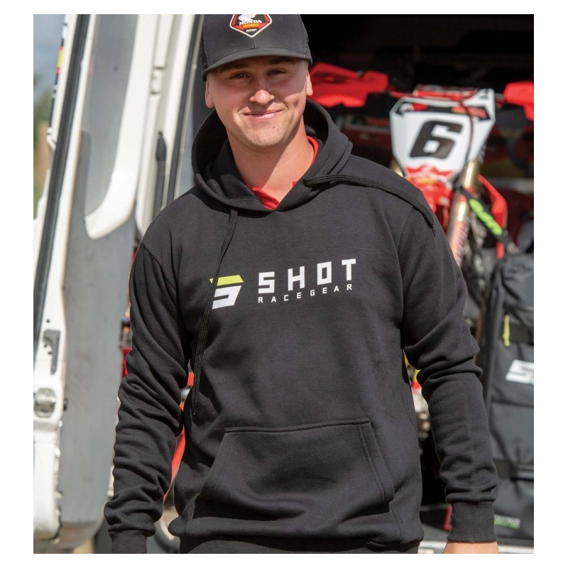 Men's Shot Hoodie Schwarz Ausverkauf
