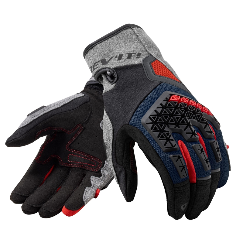 Motorradhandschuhe Revit Mangrove silber-blau