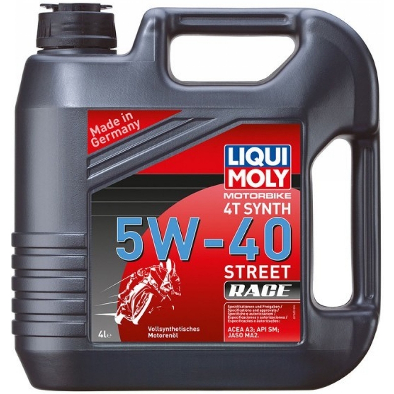 LIQUI MOLY Motorbike 4T Synth 5W40 Race-Motorenöl 4 l