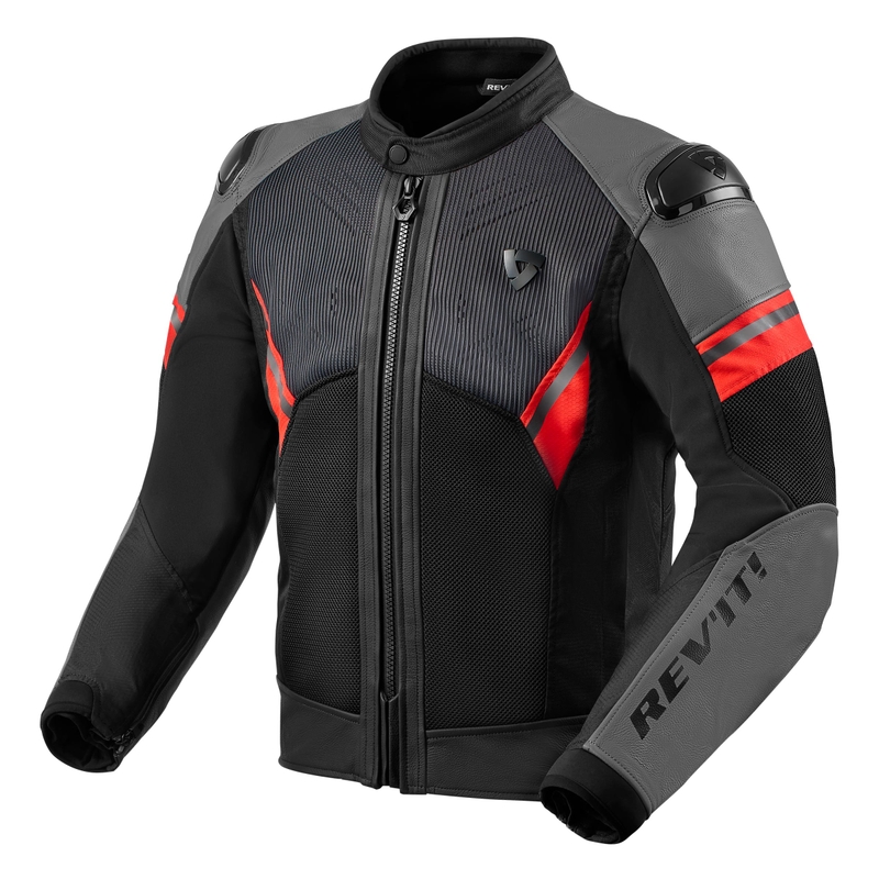 Motorradjacke Revit Mantis 2 H2O schwarz-rot Ausverkauf