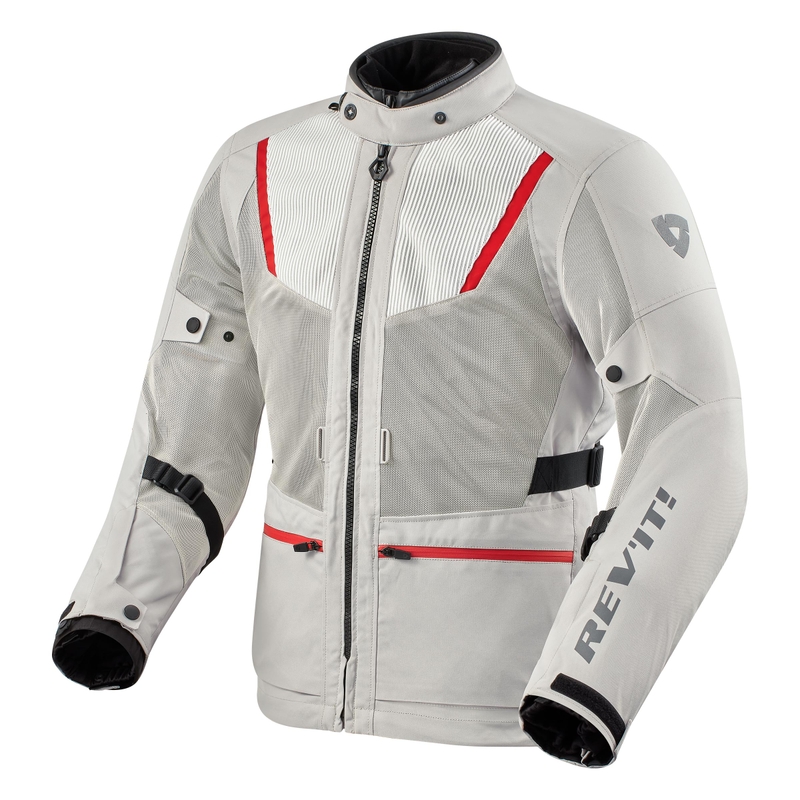 Revit Levante 2 H2O Motorradjacke Silber Sale Ausverkauf