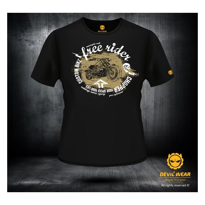 Herrenhemd Devils Wear - Free Rider Chopper Ausverkauf