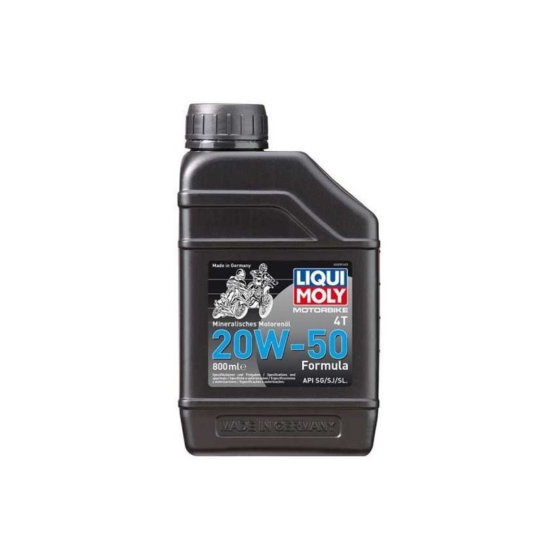 Motoröl LIQUI MOLY Motorrad 4T 20W50 Formel 800 ml