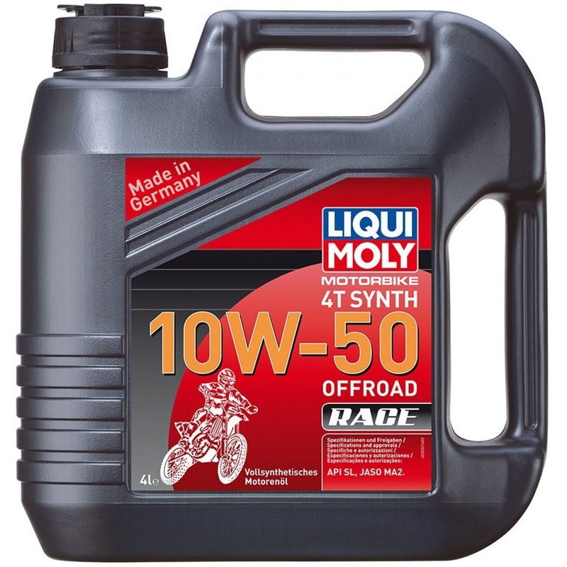 Motoröl LIQUI MOLY Motorbike 4T Synth 10W50 Offroad Race 4 l