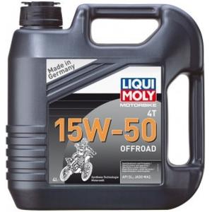LIQUI MOLY Motorrad 4T 15W50 Offroad 4 L