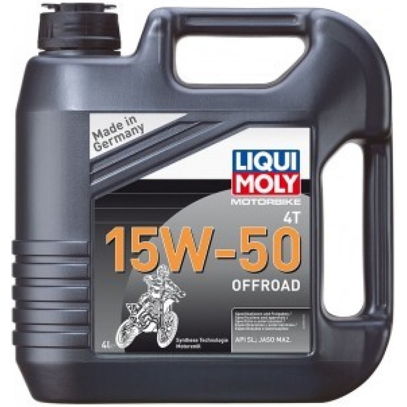 Motoröl LIQUI MOLY Motorbike 4T 15W50 Offroad 4 l