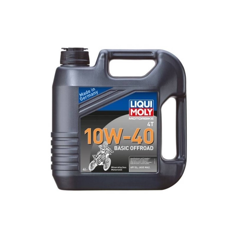 Motoröl LIQUI MOLY Motorbike 4T 10W40 Basic Offroad 4 l
