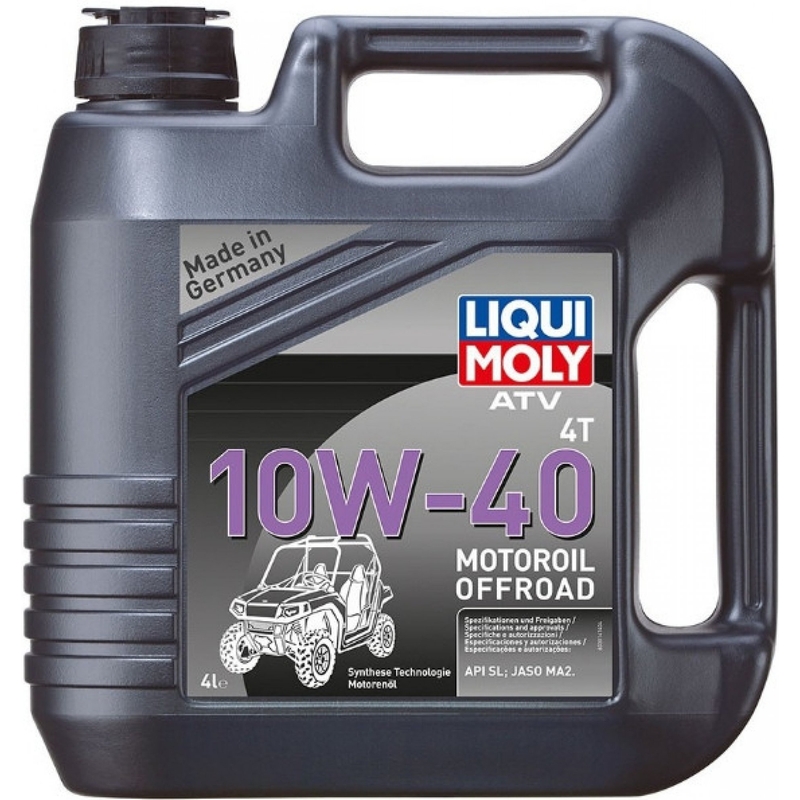Motoröl LIQUI MOLY ATV 4T Motoroil 10W40 4 L