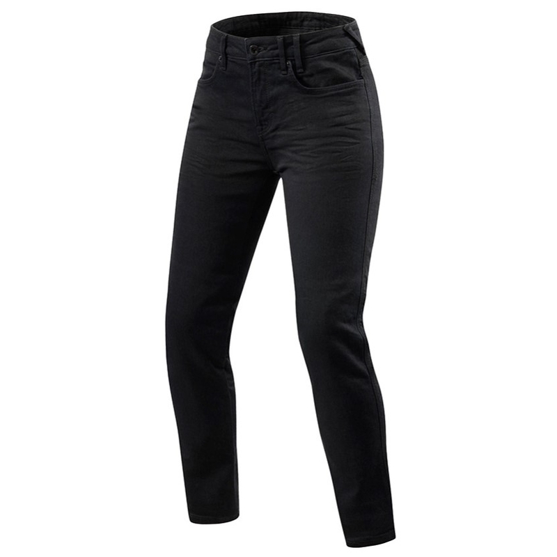 Revit Maple 2 SK Schwarze Motorradjeans für Damen Ausverkauf