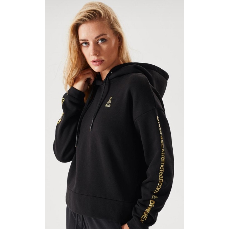Damen Sweatshirt DAKAR VIP 14 schwarz