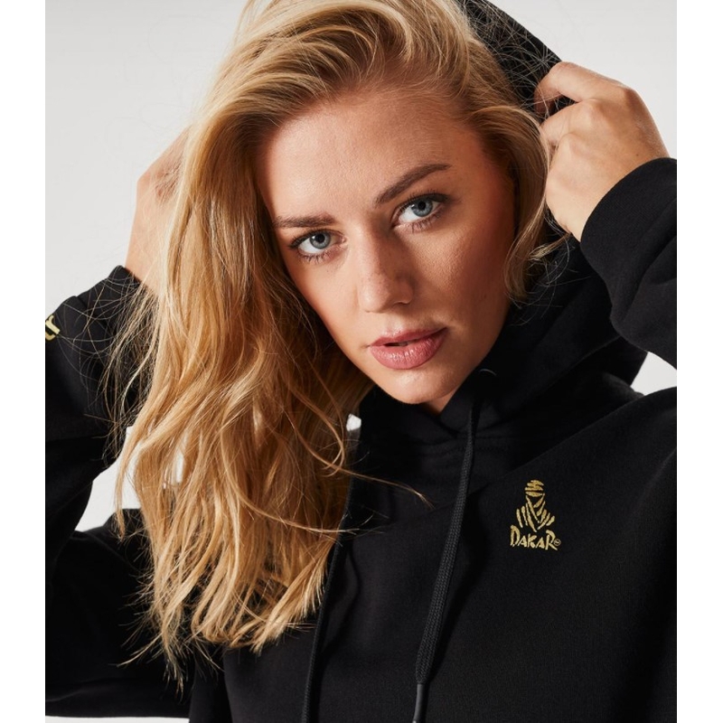 Damen Sweatshirt DAKAR VIP 14 schwarz