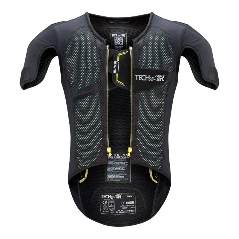 Alpinestars Tech-Air® Race Vest Airbag Liner schwarz und gelb Ausverkauf