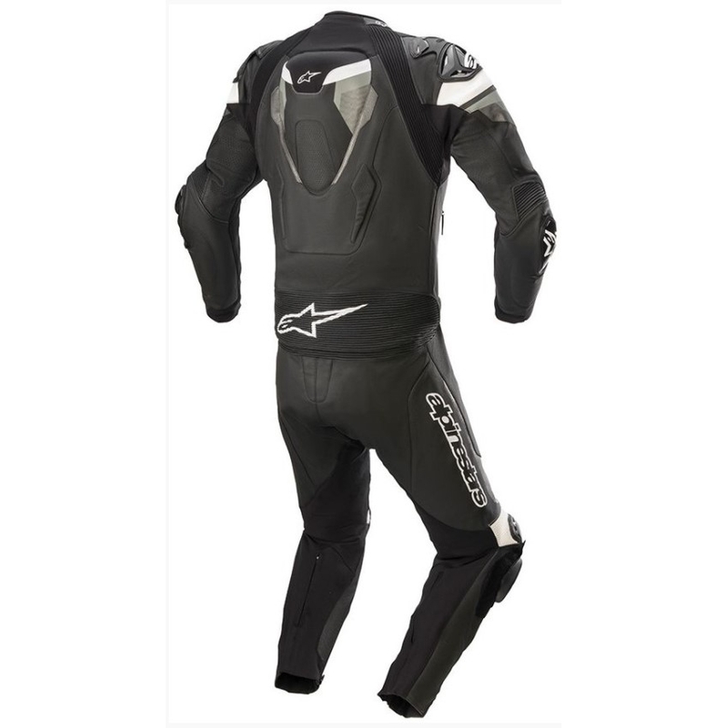 Alpinestars ATEM 4 zweiteiliger Anzug schwarz-grau-weiß