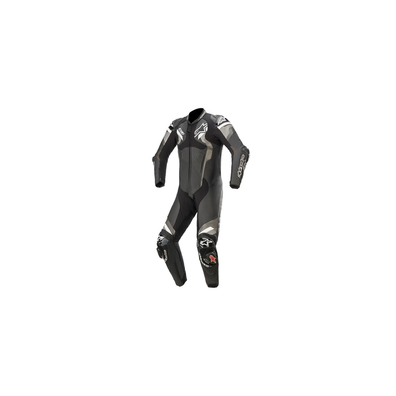 Alpinestars ATEM 4 einteiliger Anzug schwarz-grau-weiß Ausverkauf