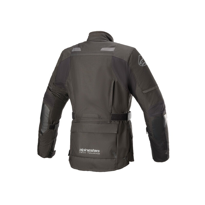 Alpinestars Stella Andes Drystar Damen Motorrad Jacke Schwarz und Grau