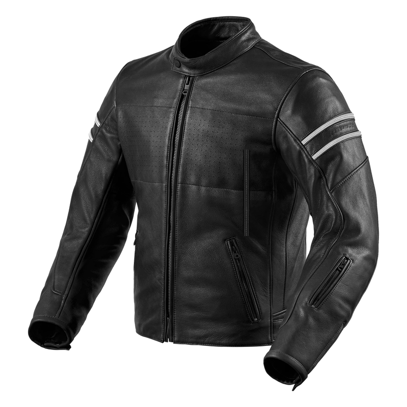 Revit Stride Motorradjacke schwarz Ausverkauf