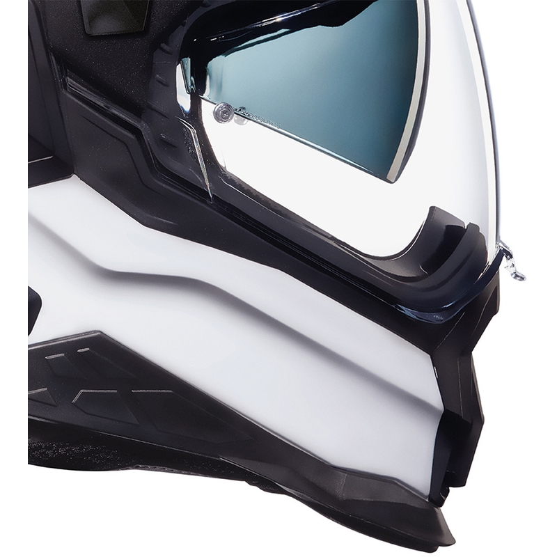 Enduro-Helm NEXX X.Wed 2 Einfarbig Weiß Ausverkauf