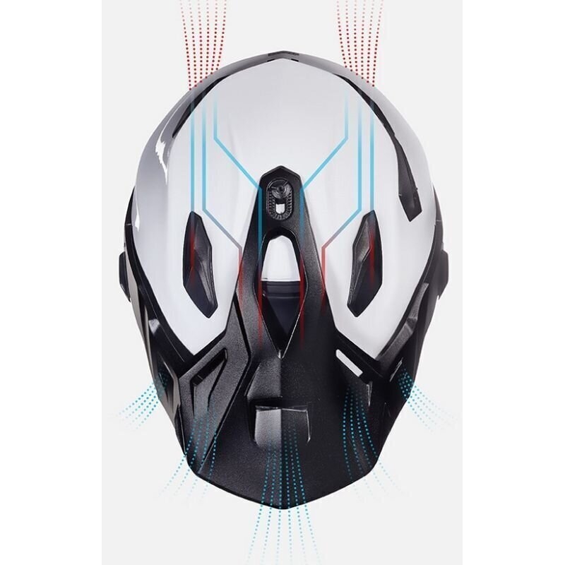 Enduro-Helm NEXX X.Wed 2 Einfarbig Weiß Ausverkauf
